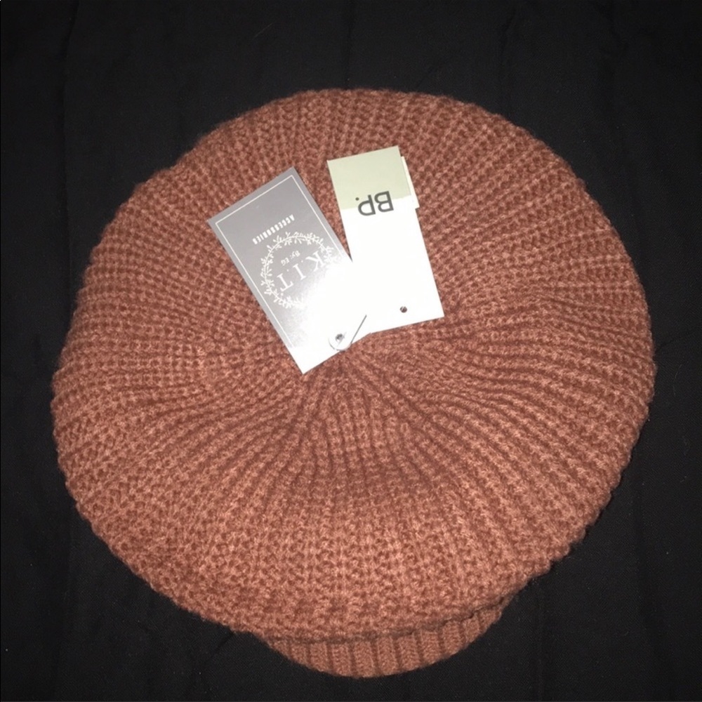K.I.T by E.G Coral Pink Knit Hat